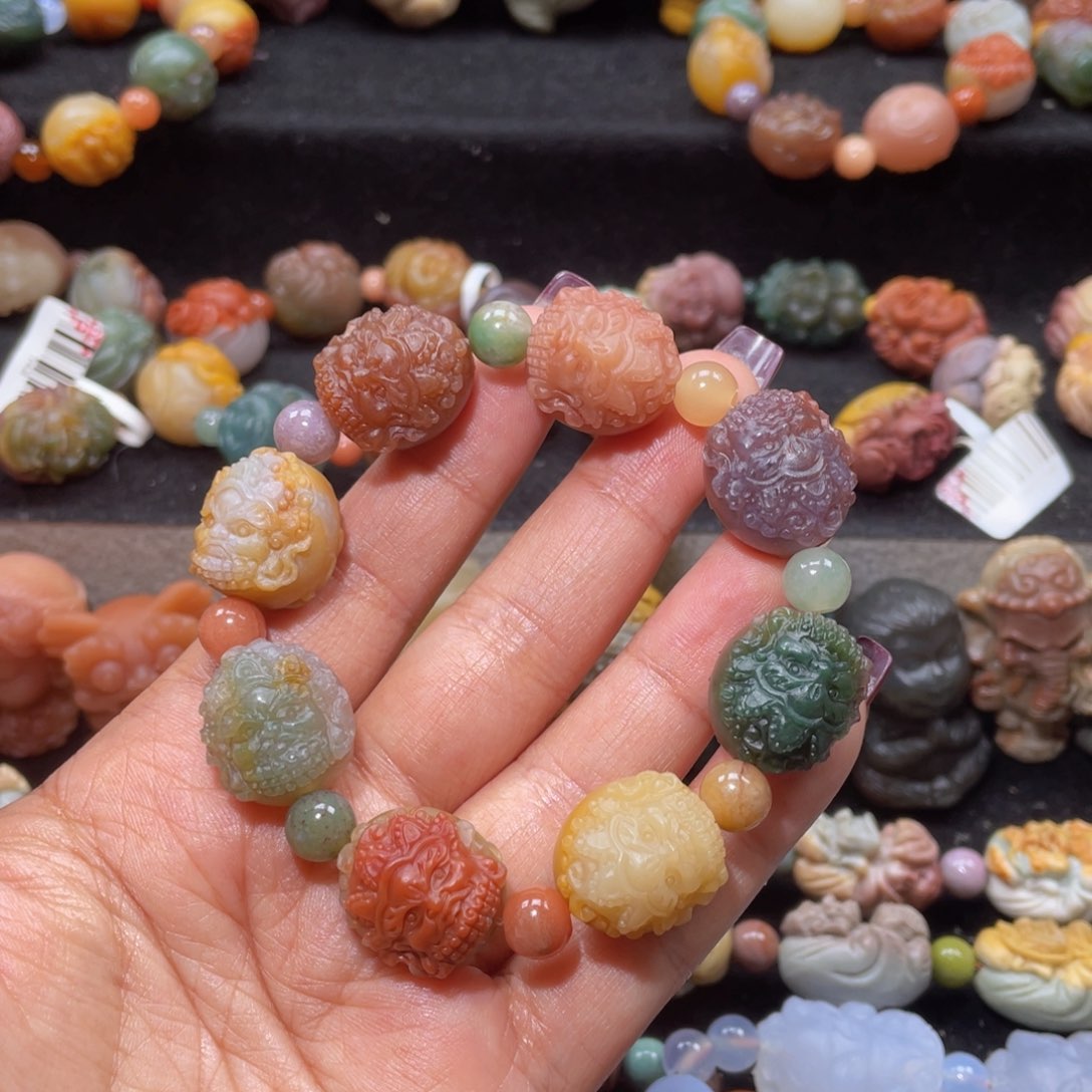 石英质玉手链未镶嵌