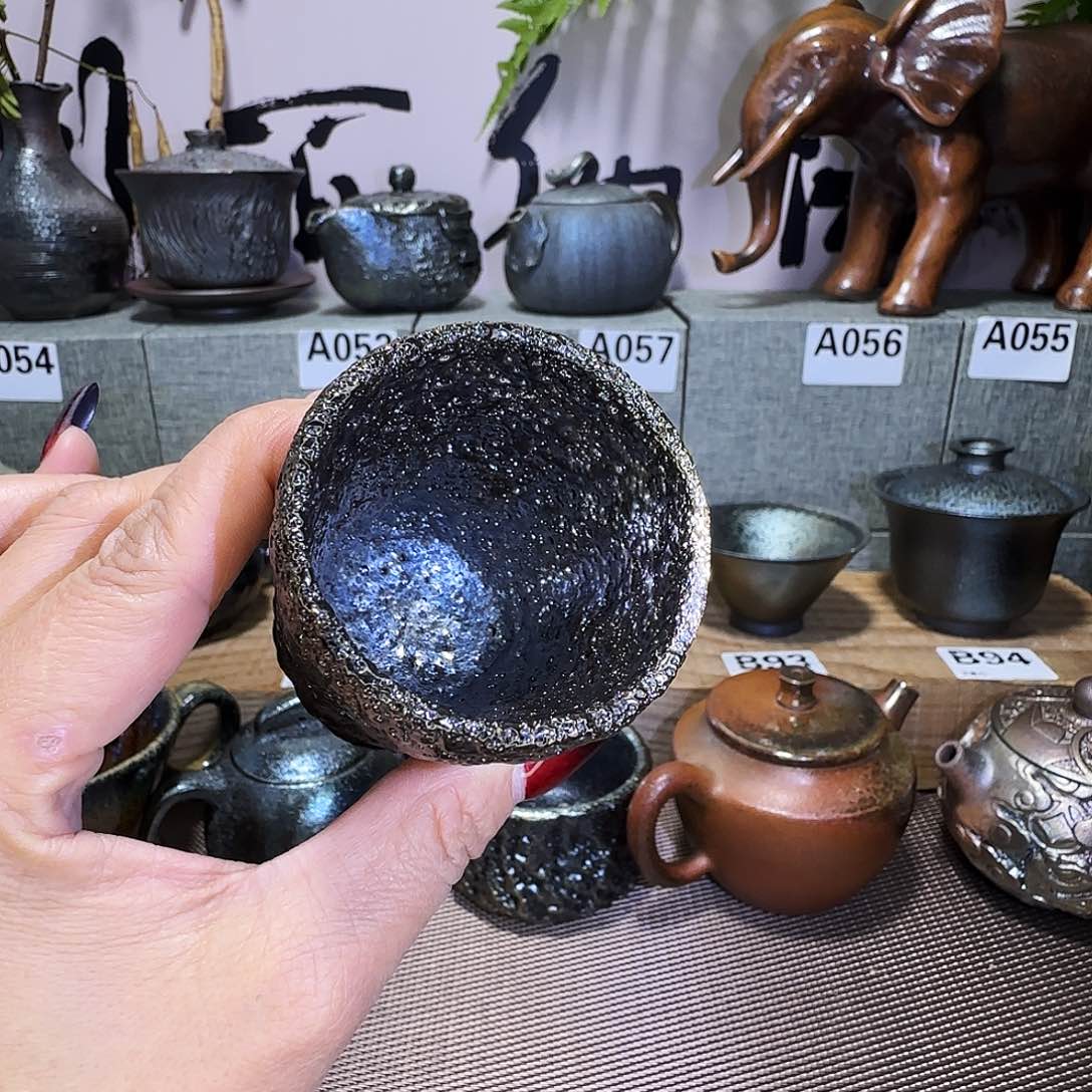 杯建水紫陶柴烧杯