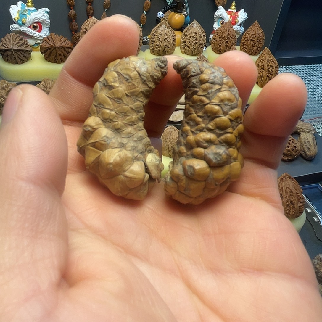 吊坠猴头核桃龙鳞凤爪文玩16号