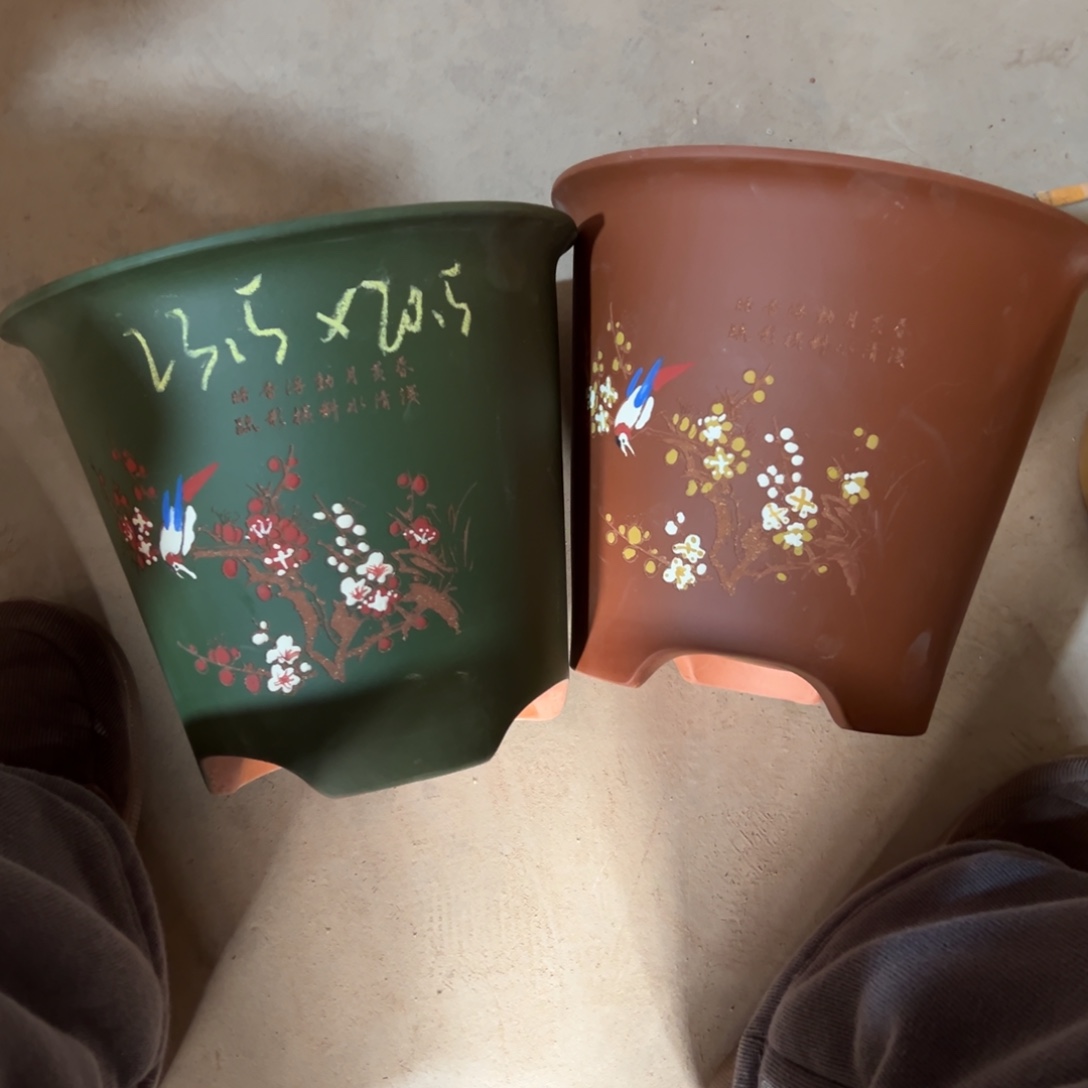 宜兴川阁紫砂花盆