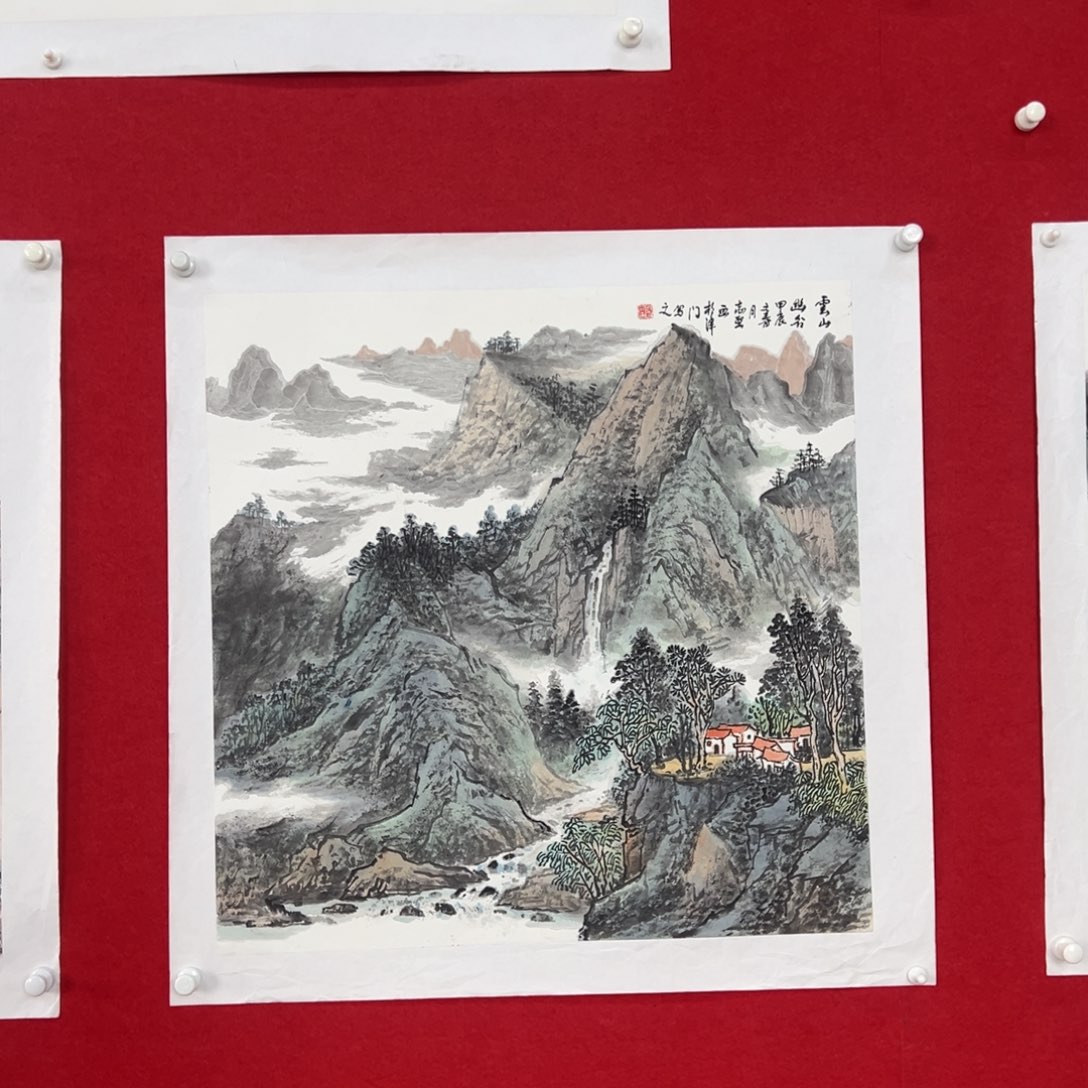 国画绘画国画作品