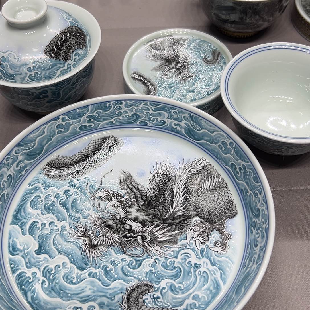 摆件景德镇高端瓷器茶具