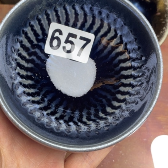 茶盏沐雨茶器柴烧主人杯