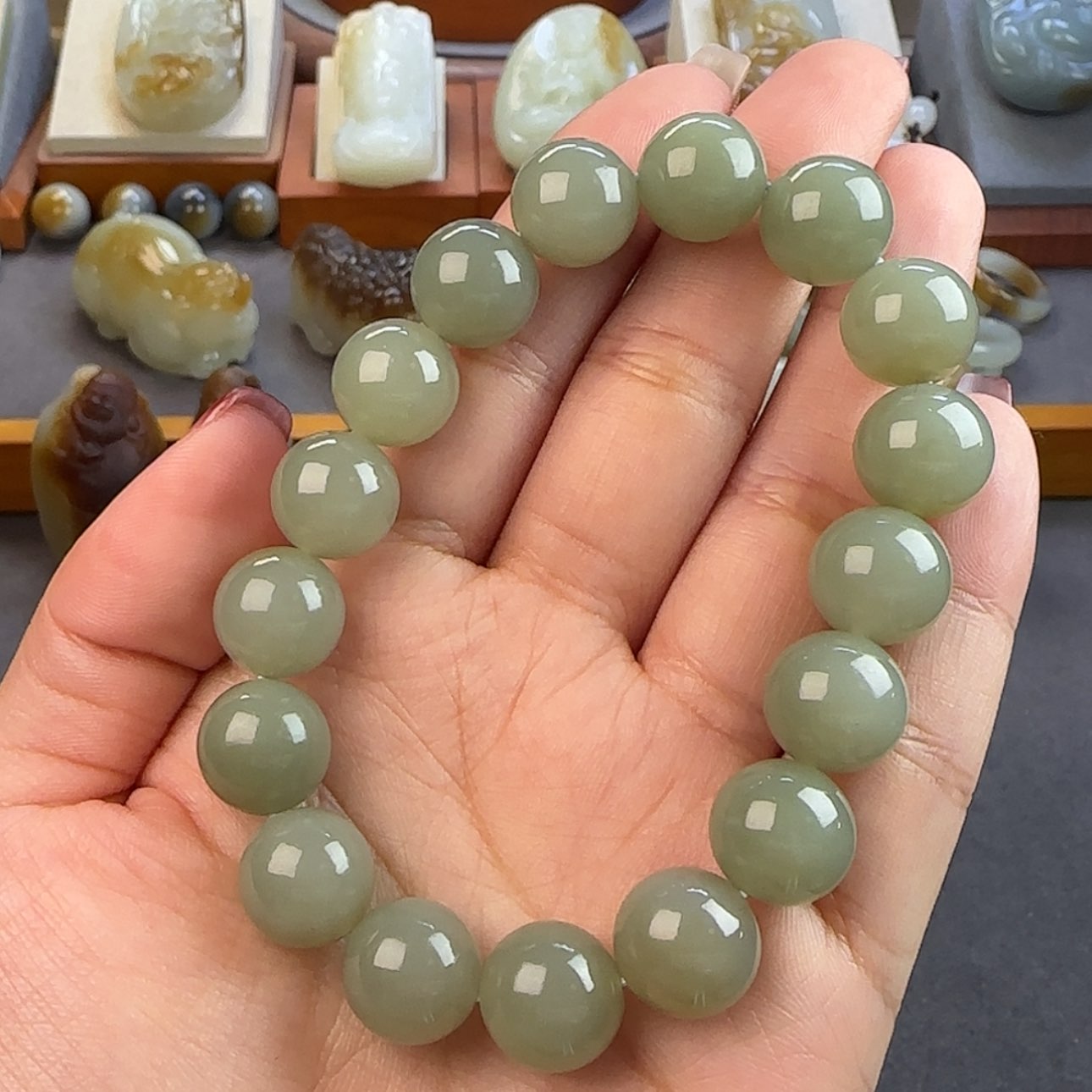 【闪购商品】和田玉手串未镶嵌