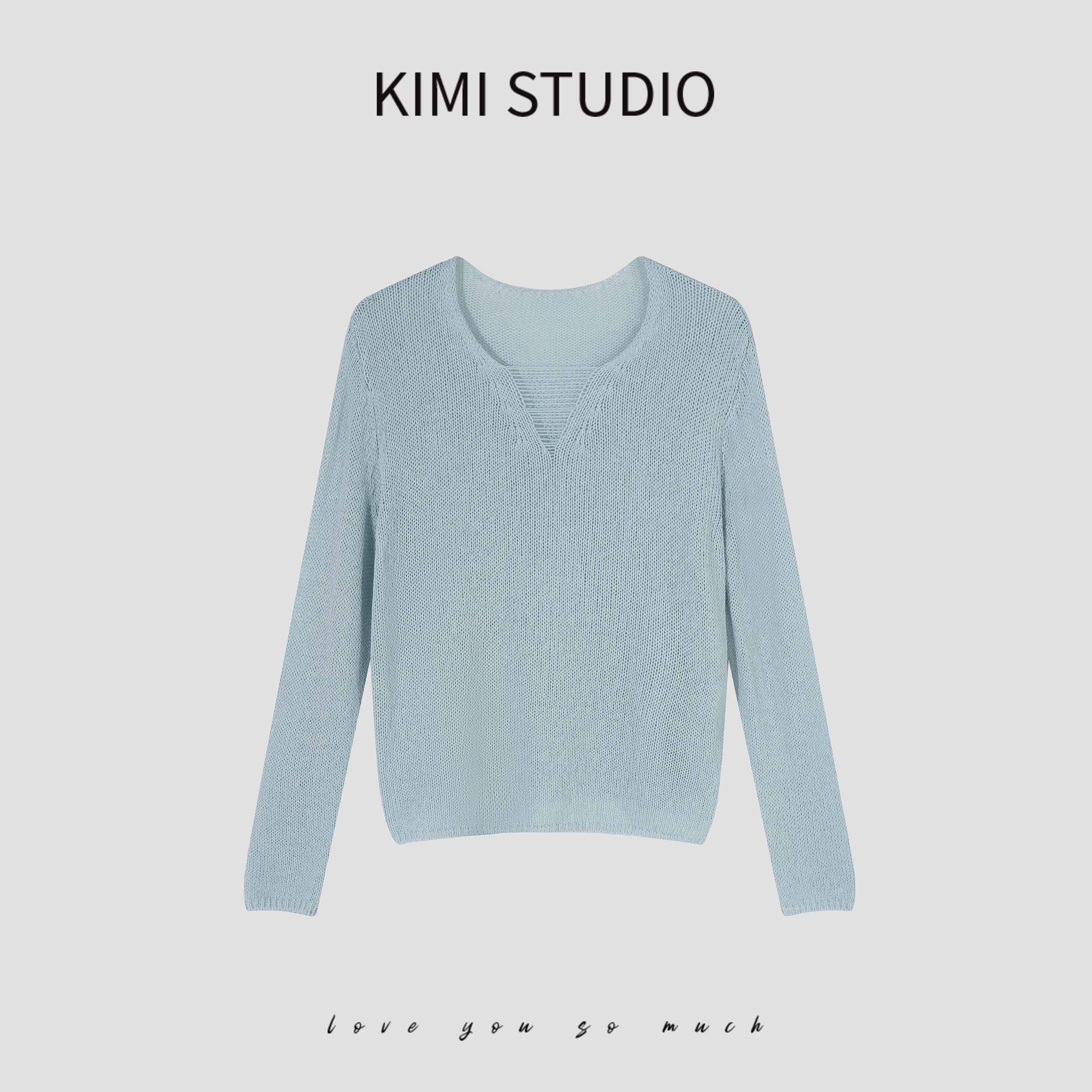 SS25243  莱赛尔亚麻针织上衣