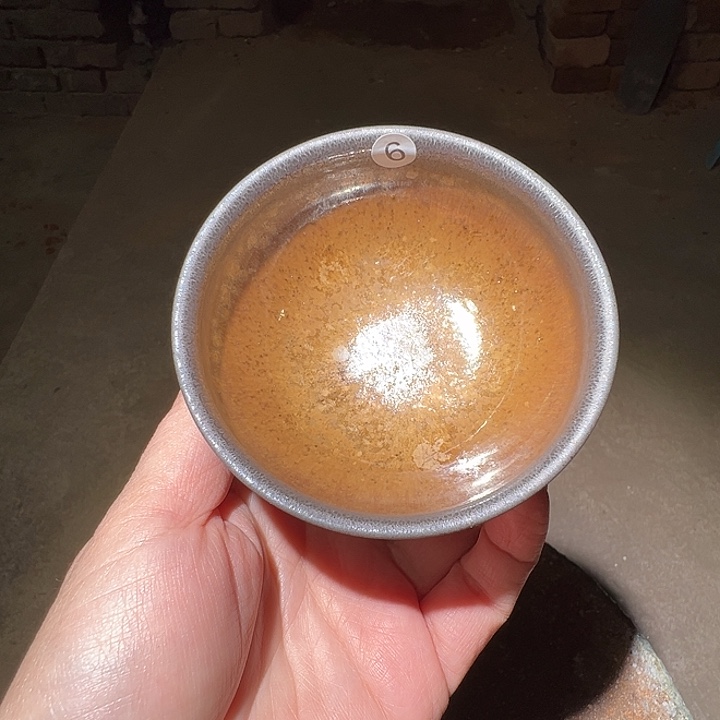 便携款瓷宋御柴烧精品主人杯