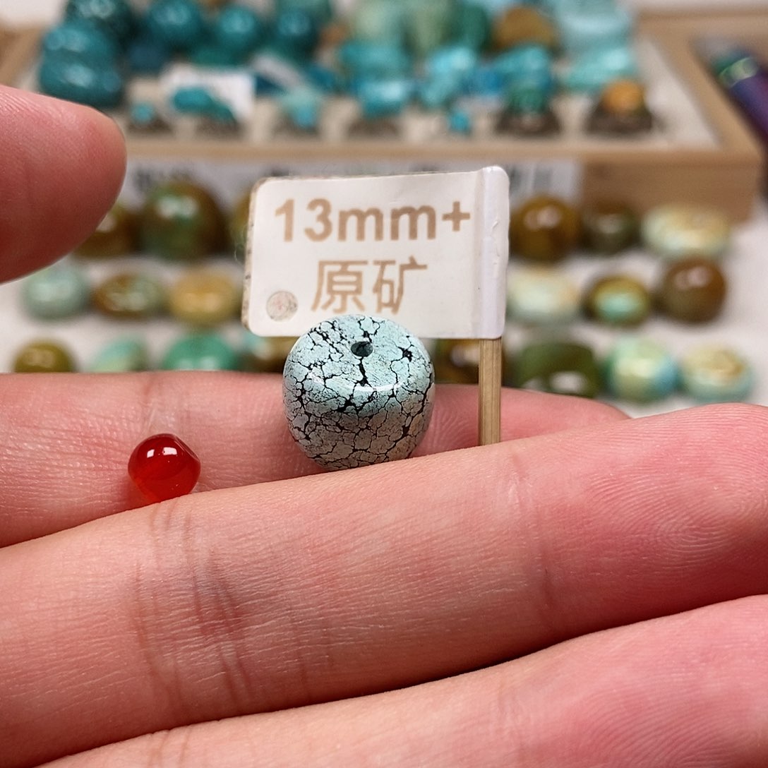 未镶嵌南红玛瑙珠宝半成品