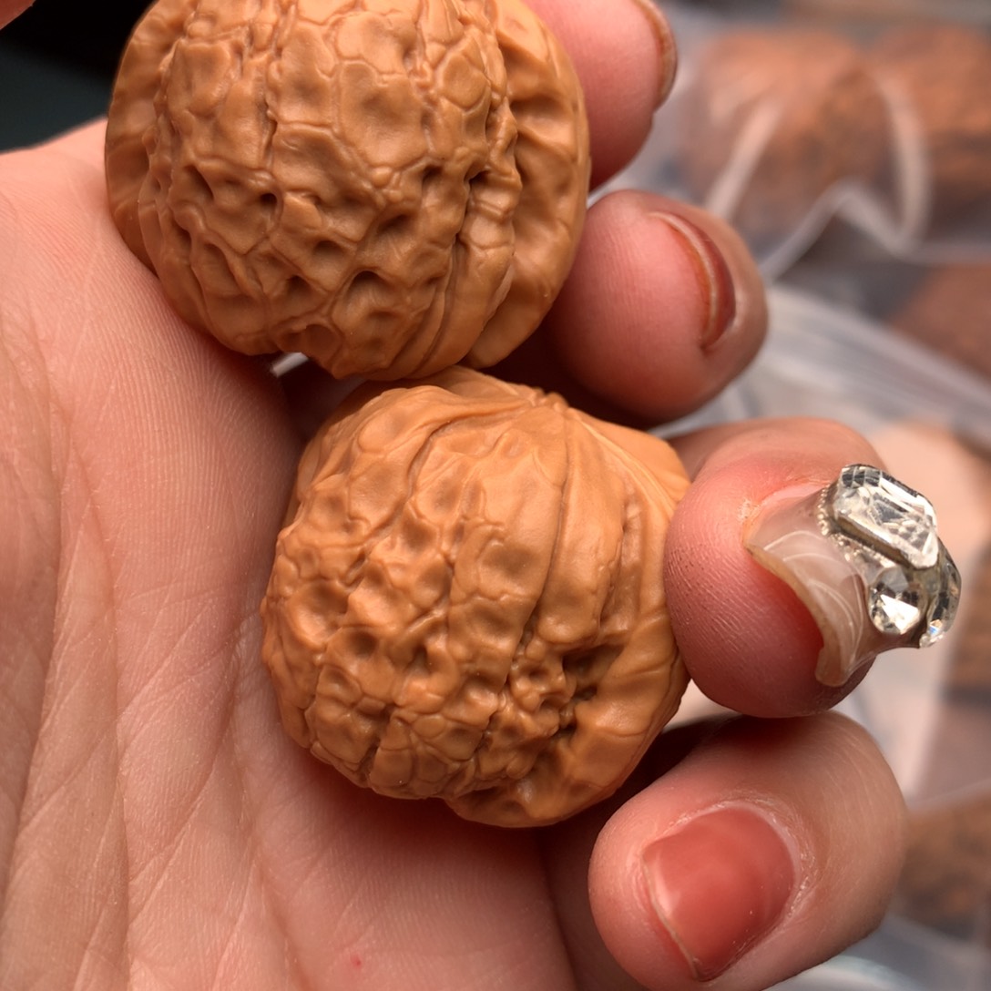 文玩核桃把件酷****?甲骨文92