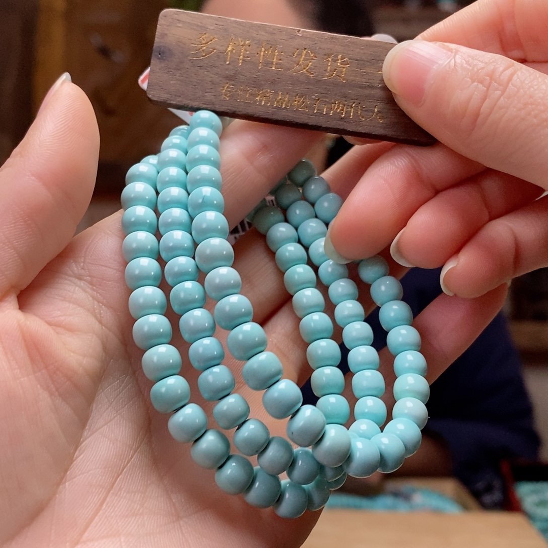 绿松石珠宝奇石未镶嵌