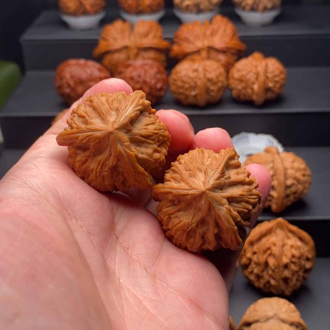 把件文玩核桃火*御龙粗筋三棱