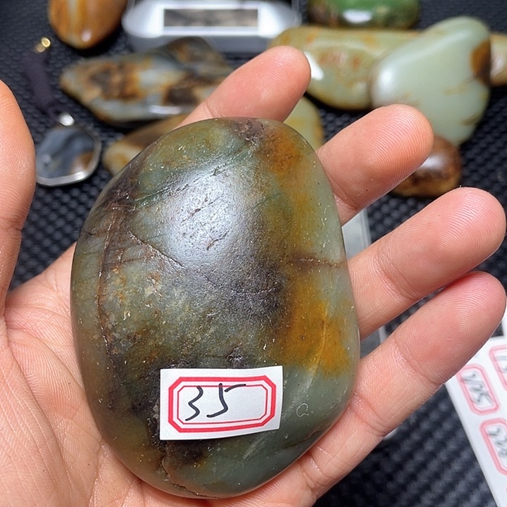 未镶嵌和田玉挂件35