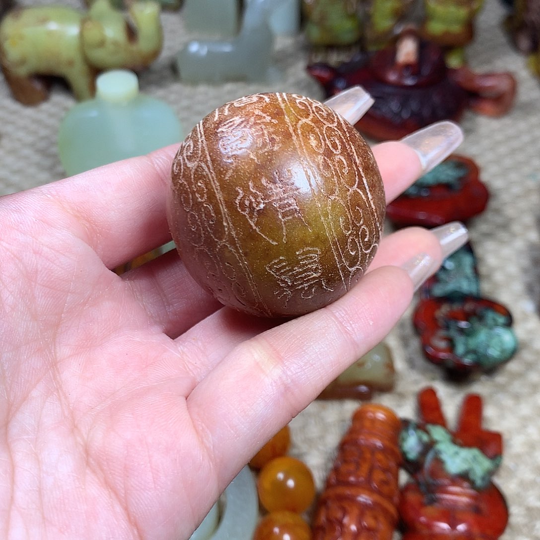 白玉菩提吊坠挂件