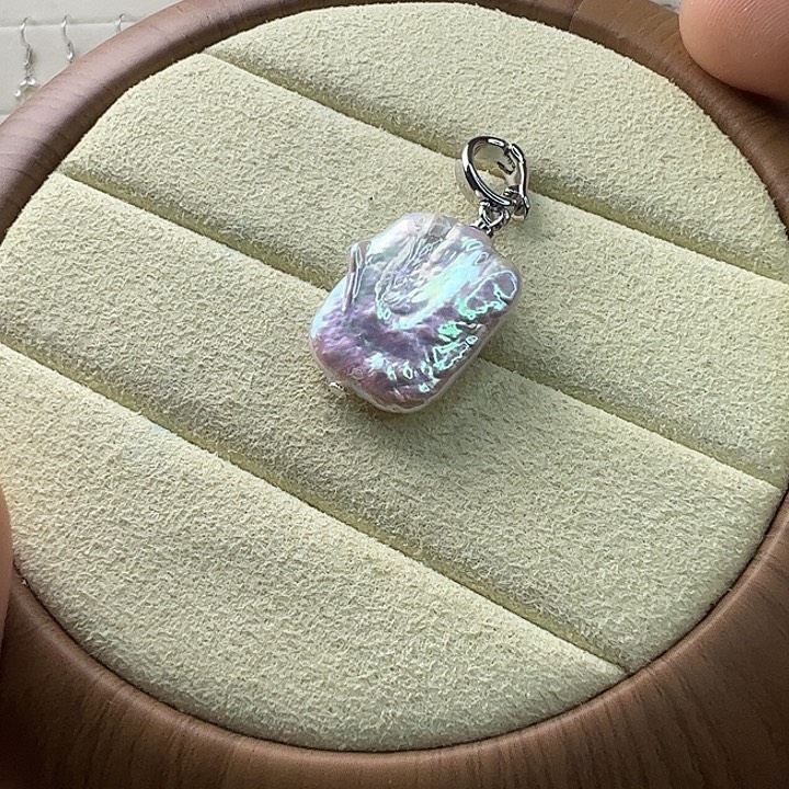 淡水珍珠吊坠(不含链)未镶嵌