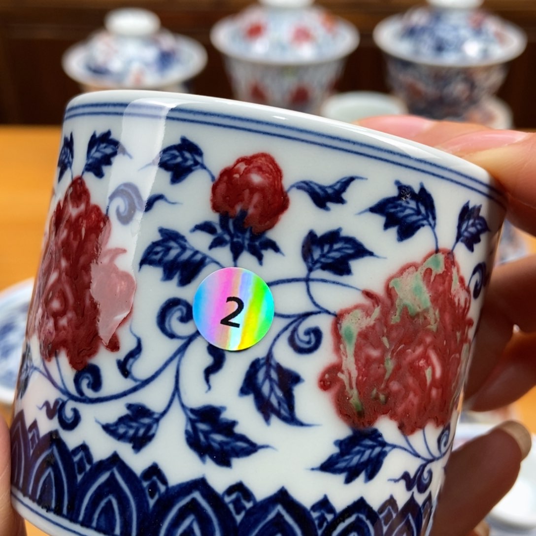 手绘现代茶具非古董从**航
