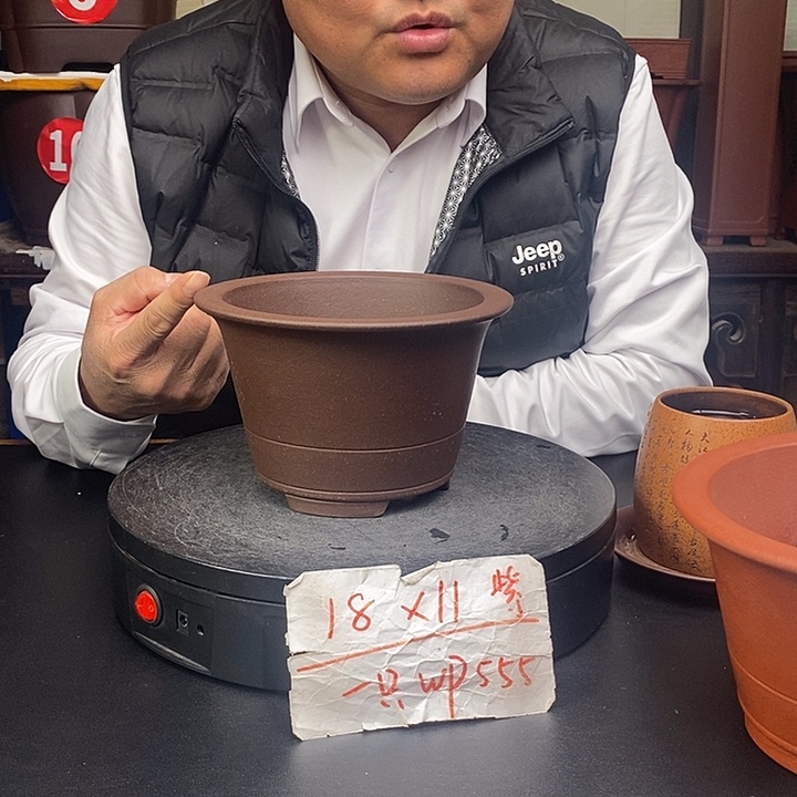 花盆紫砂货号一只WP555