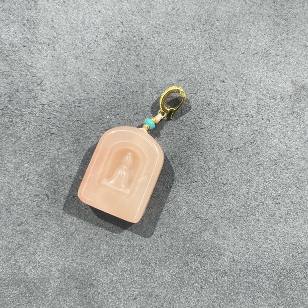 C376-桃花酿无像吊坠0002