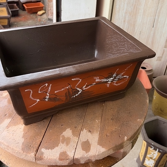 紫砂花盆透气花盆