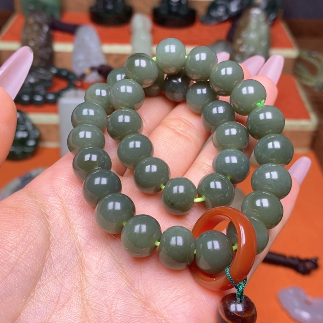 和田玉颈饰未镶嵌婉**曦