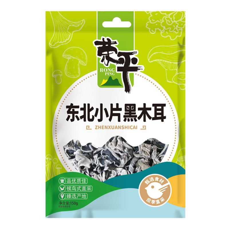 荣平东北小片黑木耳150克