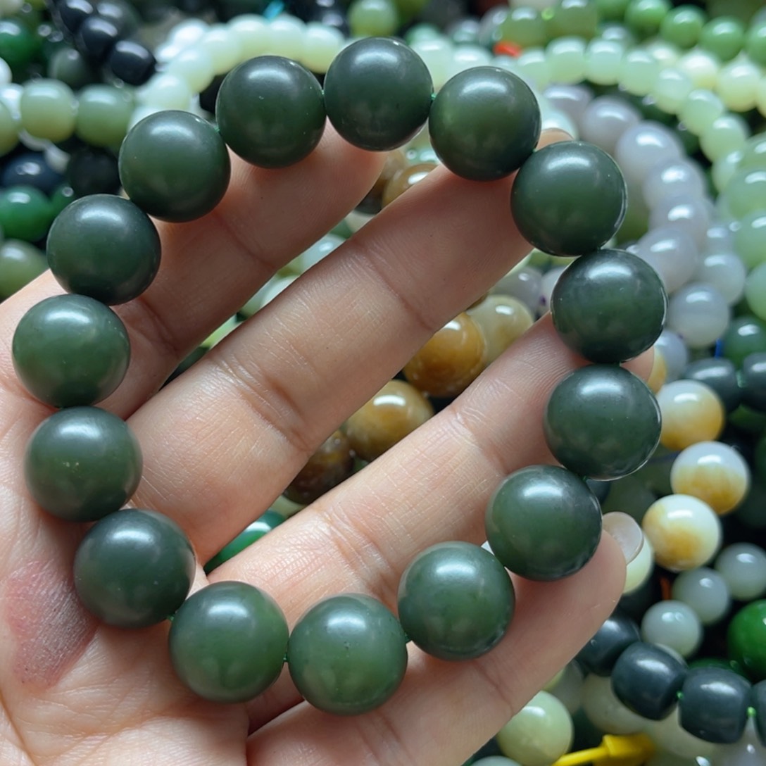 和田玉手链未镶嵌