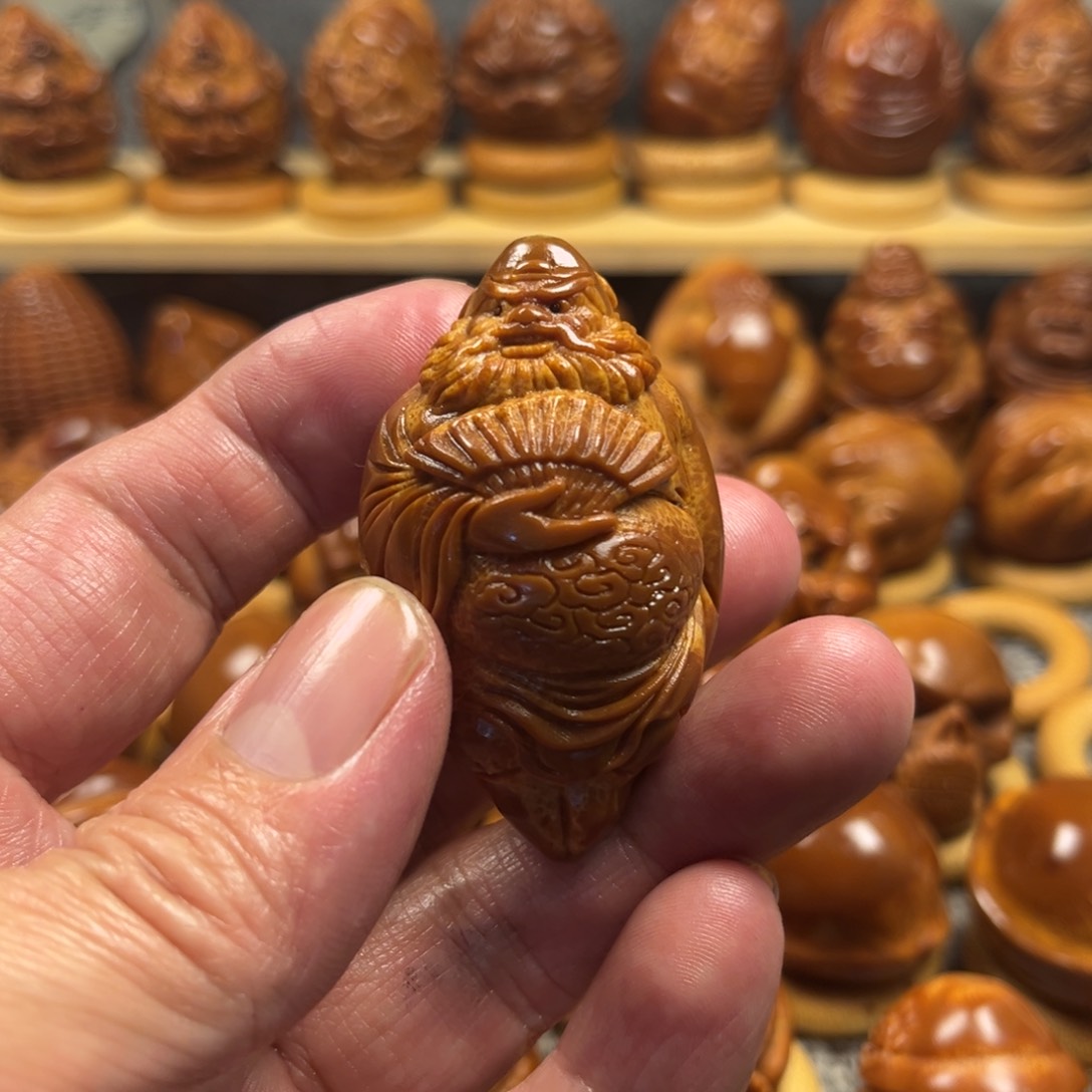 橄榄核手串/手链?****瞓钟馗