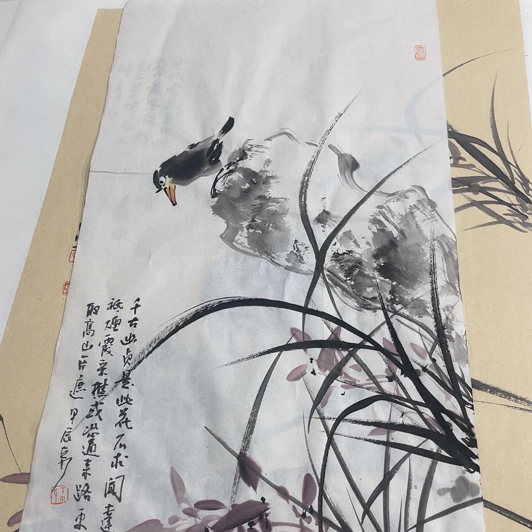 姜奇老师花鸟作品