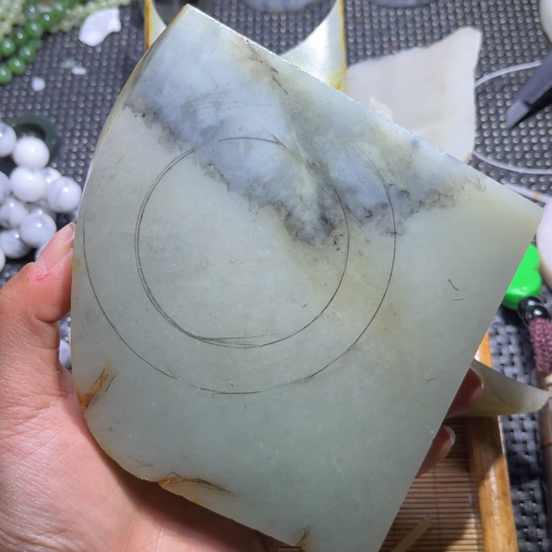 未镶嵌手镯和田玉阿*