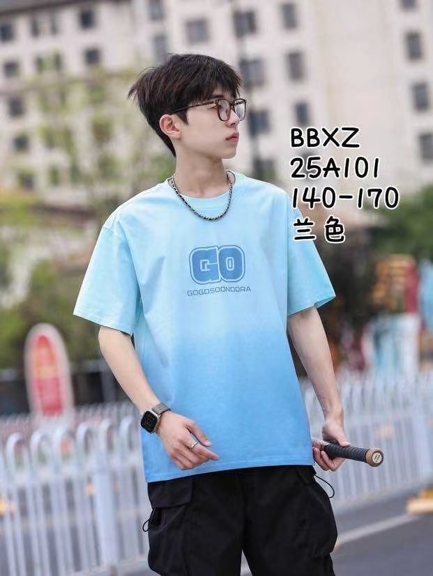 【501-505万多童装】2025夏款时尚大童男装爆款穿搭洋气百搭休闲t