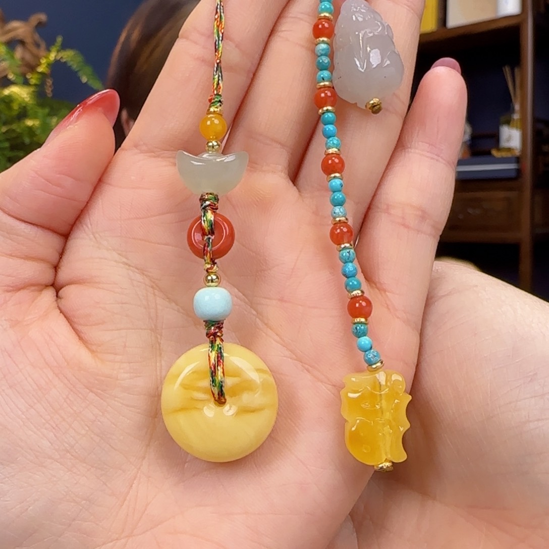 蜜蜡颈饰未镶嵌?****n111111111