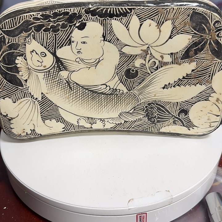 摆件古****阁瓷器摆件制作技艺