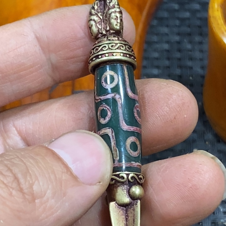 滴血莲花菩提吊坠