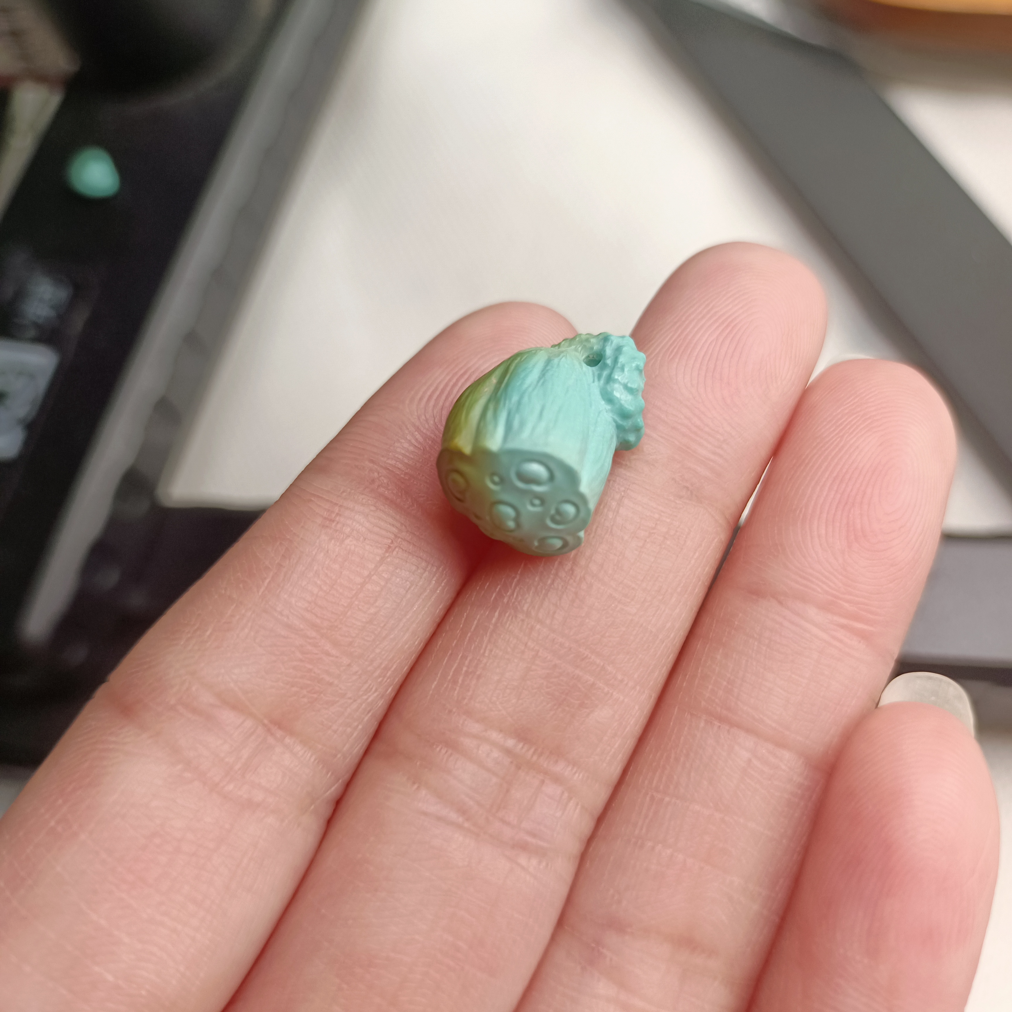 天然原矿绿松石配饰