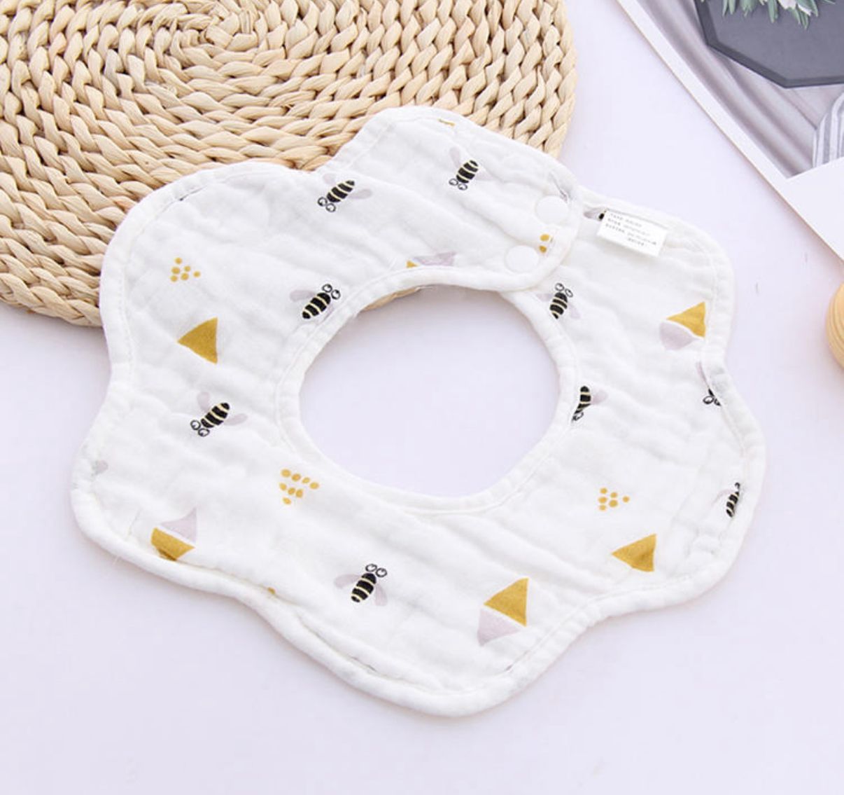 直播间：婴儿围嘴宝宝口水围兜