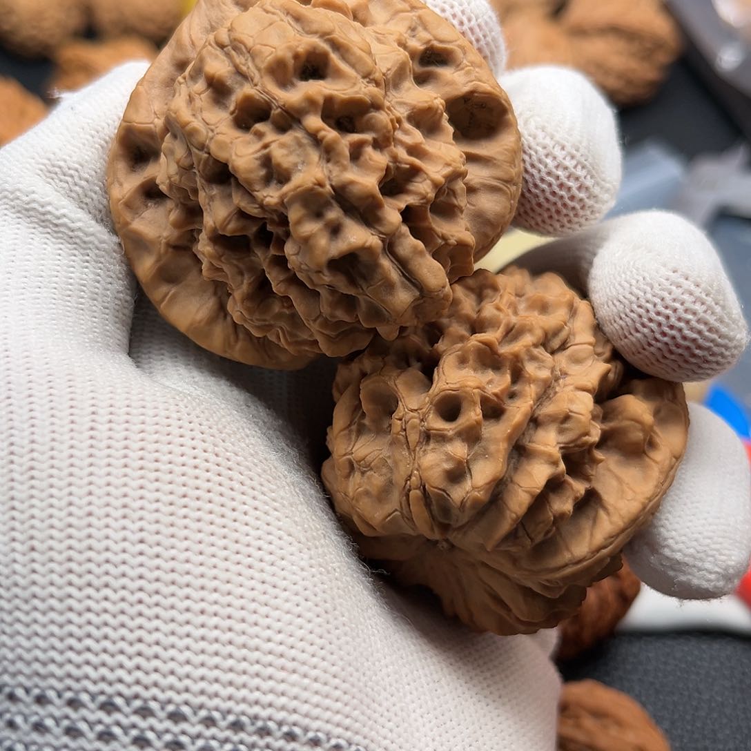 水***成文玩核桃精品顶