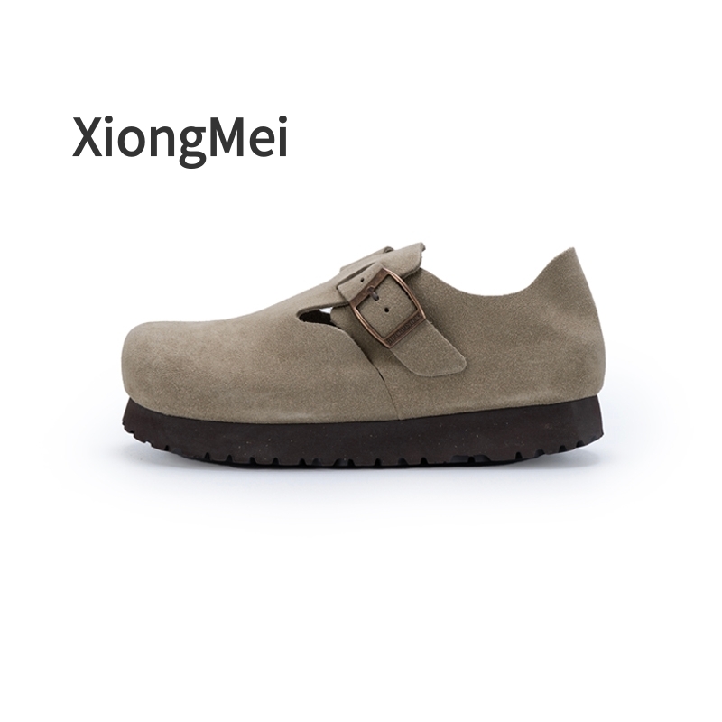 【手工全包鞋】桑坡勃肯5cm厚底女款高能感时尚百搭休闲桑坡勃肯鞋