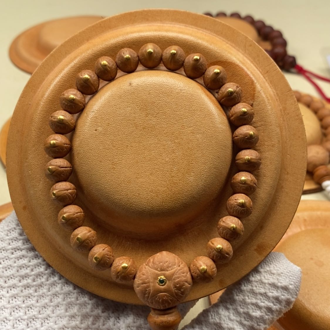 【闪购商品】凤眼菩提手串殿堂级9mm金钉款