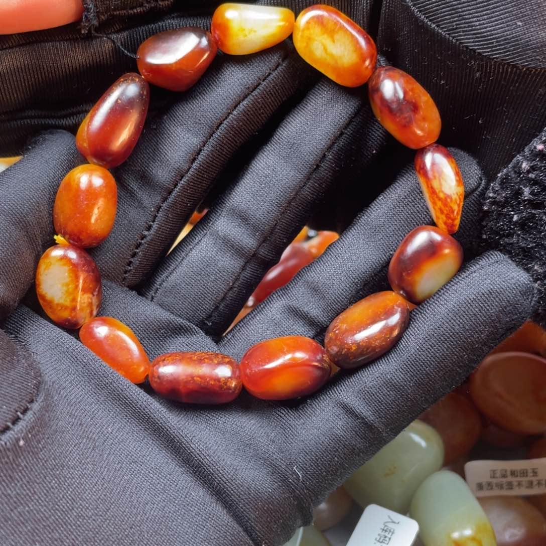 和田玉手链未镶嵌