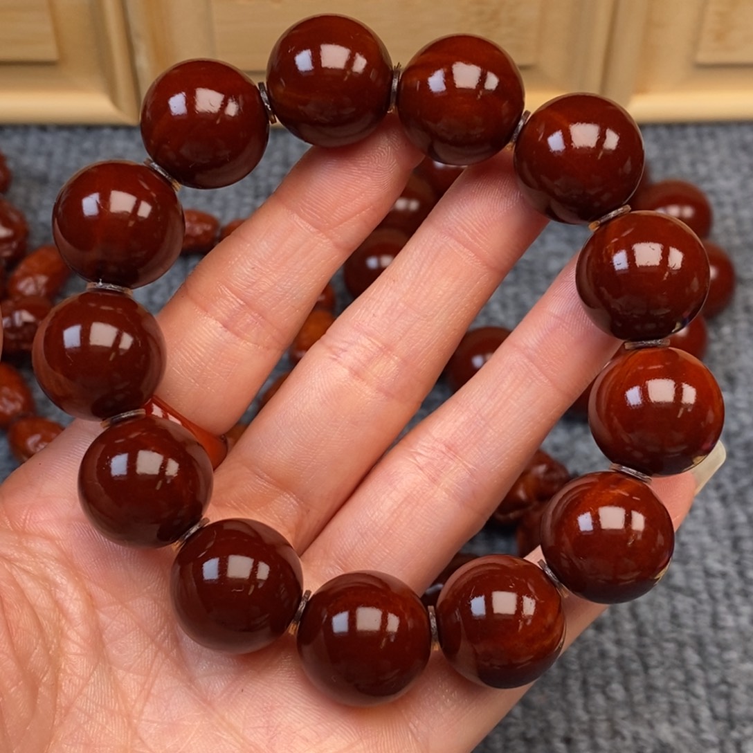 好***好手串/手链橄榄核17光柱