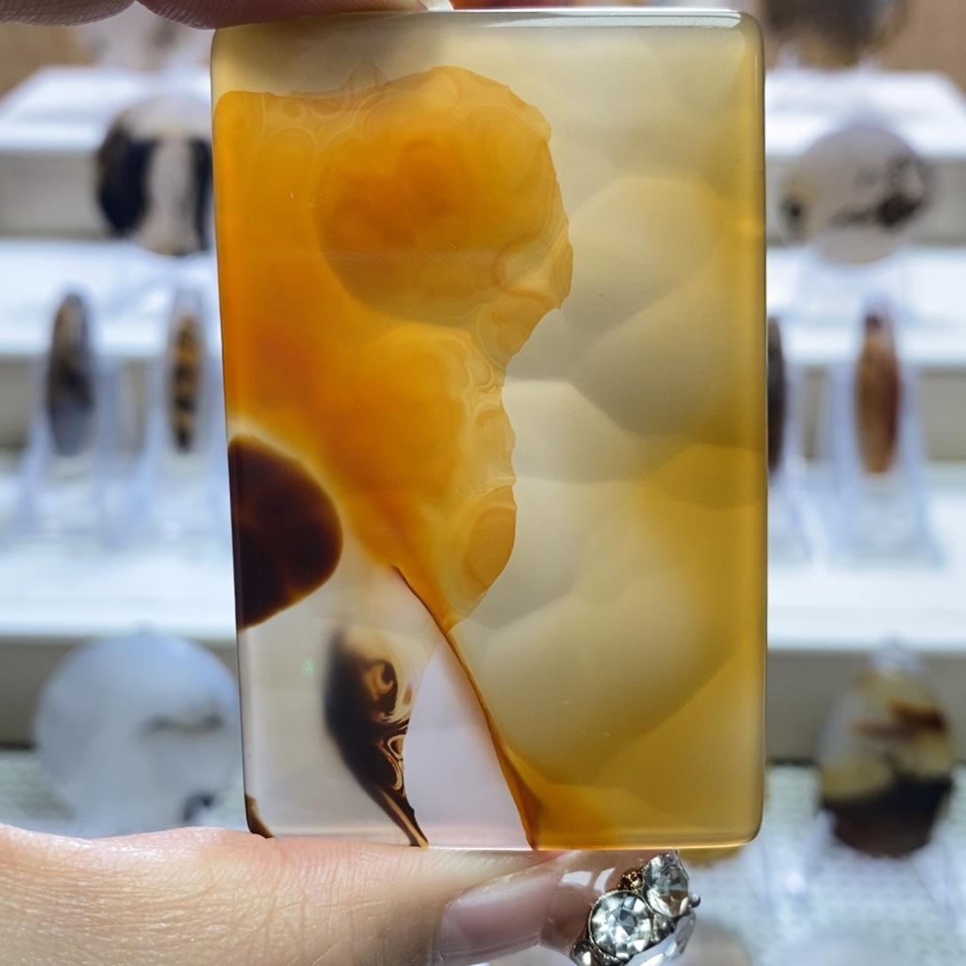 玛瑙/玉髓未镶嵌吊坠(不含链)