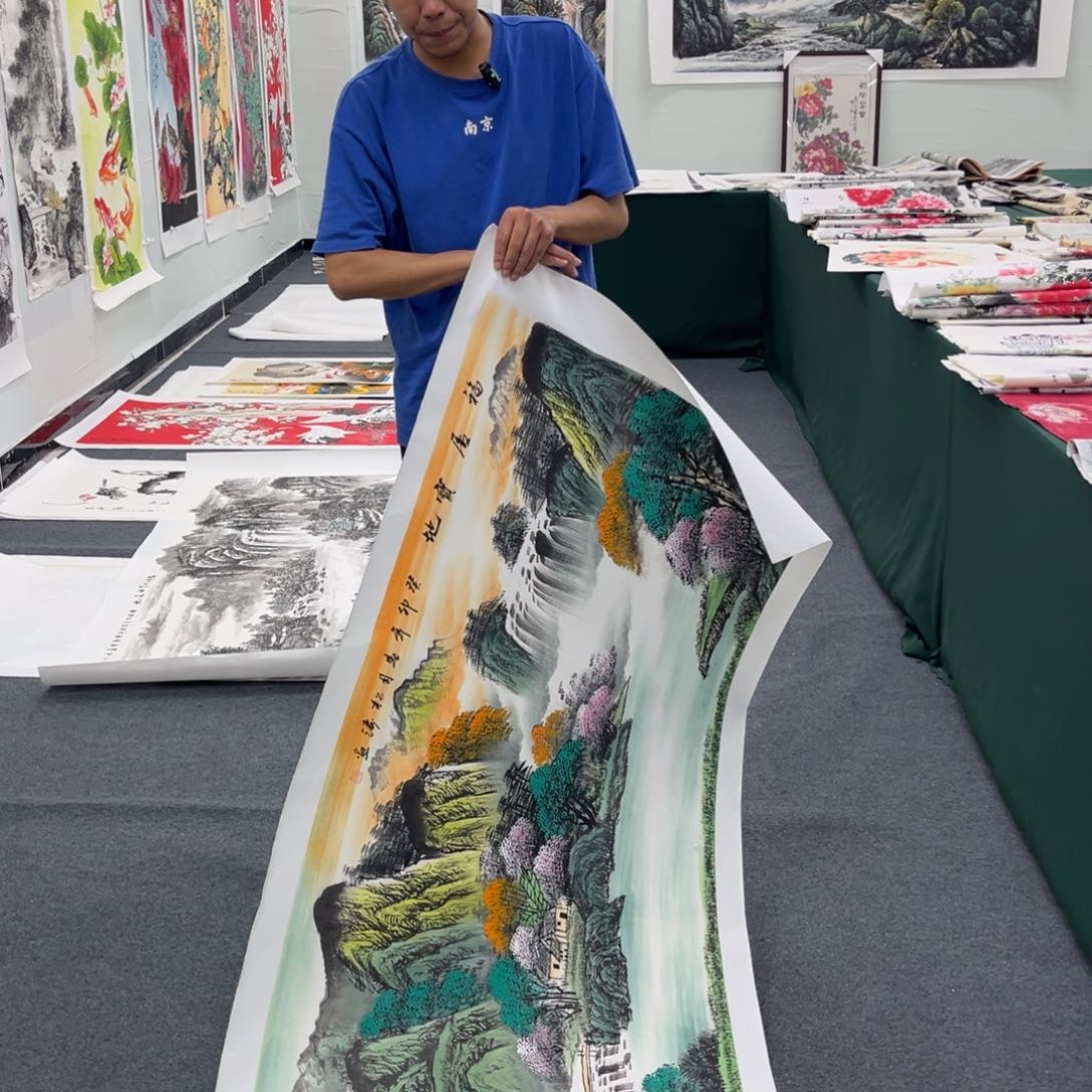 国画宣纸国画纯手绘作品