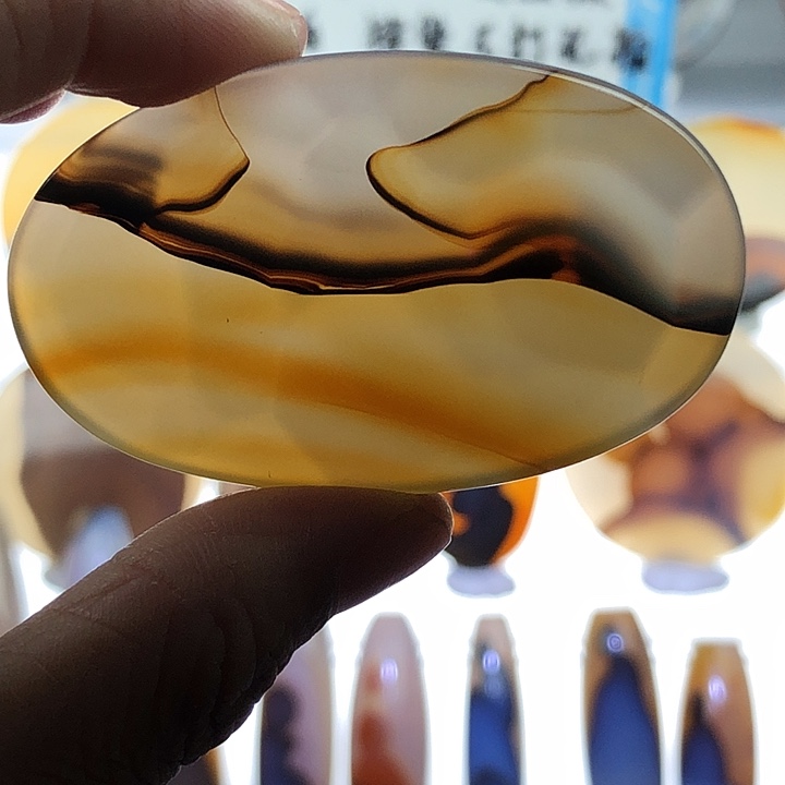 查罗石未镶嵌珠宝半成品115