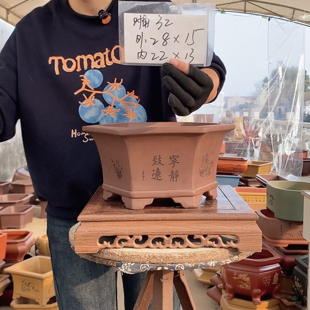 花盆紫砂紫砂花盆