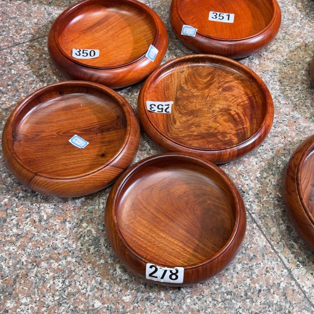 大果紫檀（缅甸花梨）花梨木聚宝盆