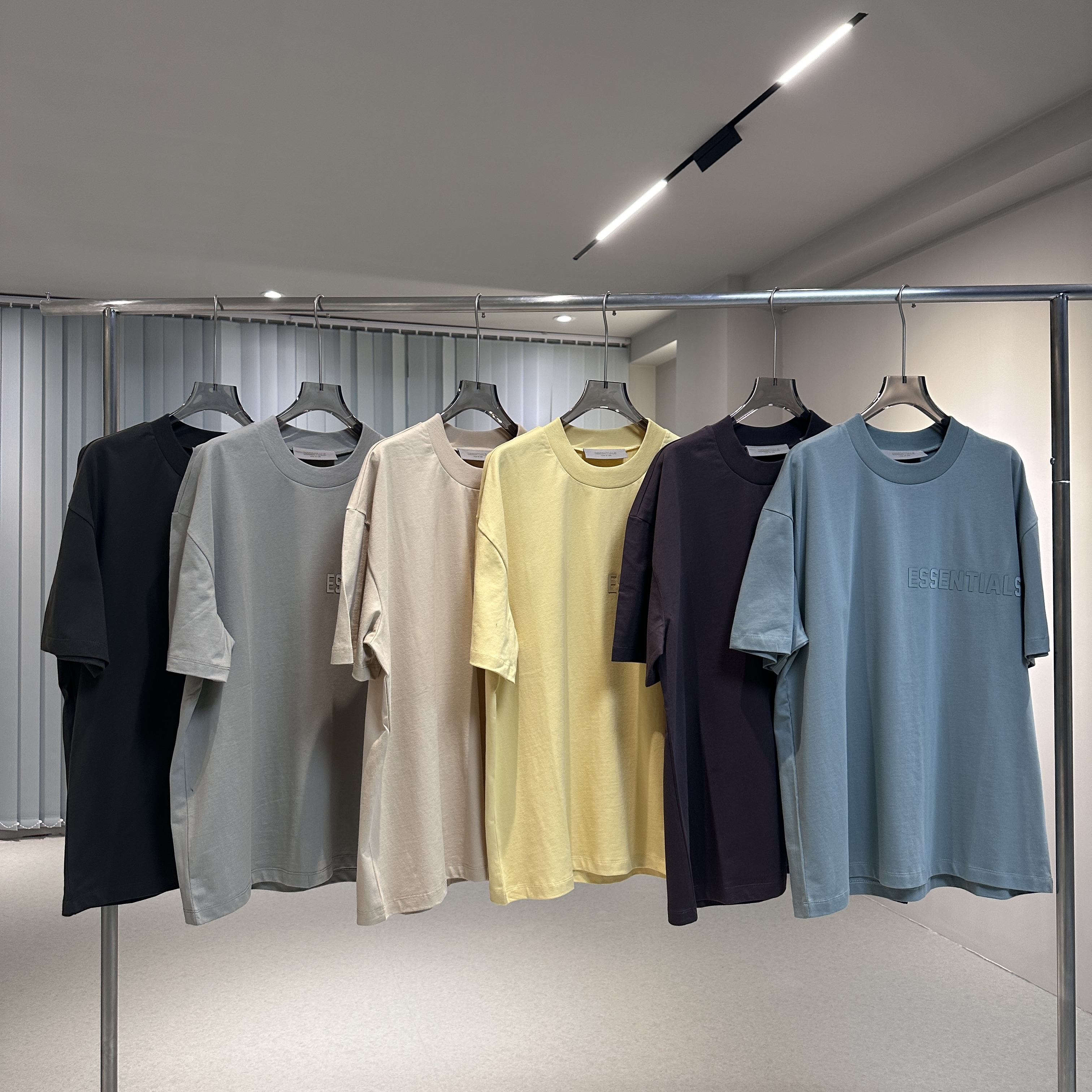 FOG-ESSENTIALS 25新款硅胶印花字母美潮男女同款T恤