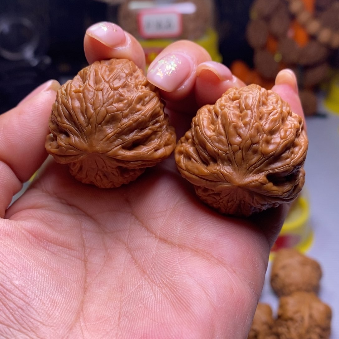 把件文玩核桃06铁锤龟背36.5尺