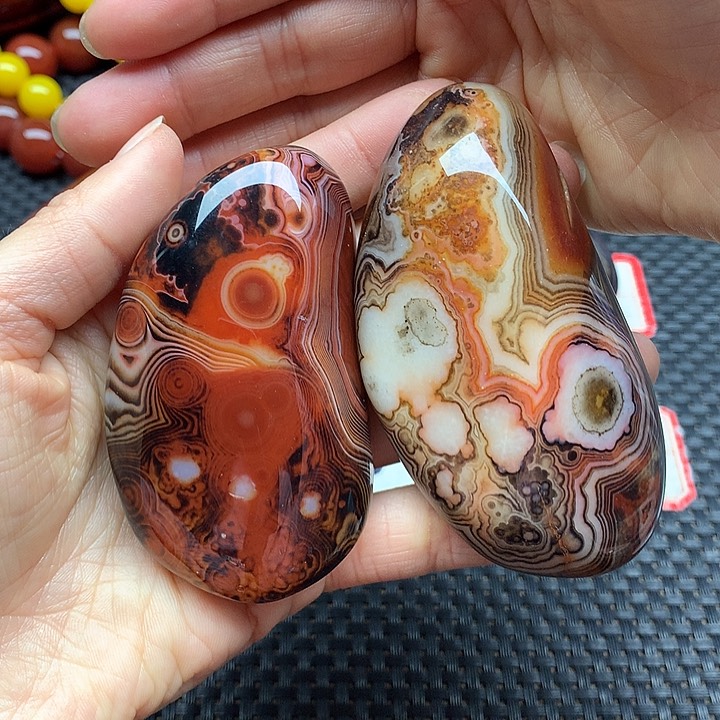 玛瑙/玉髓玛瑙未镶嵌心**