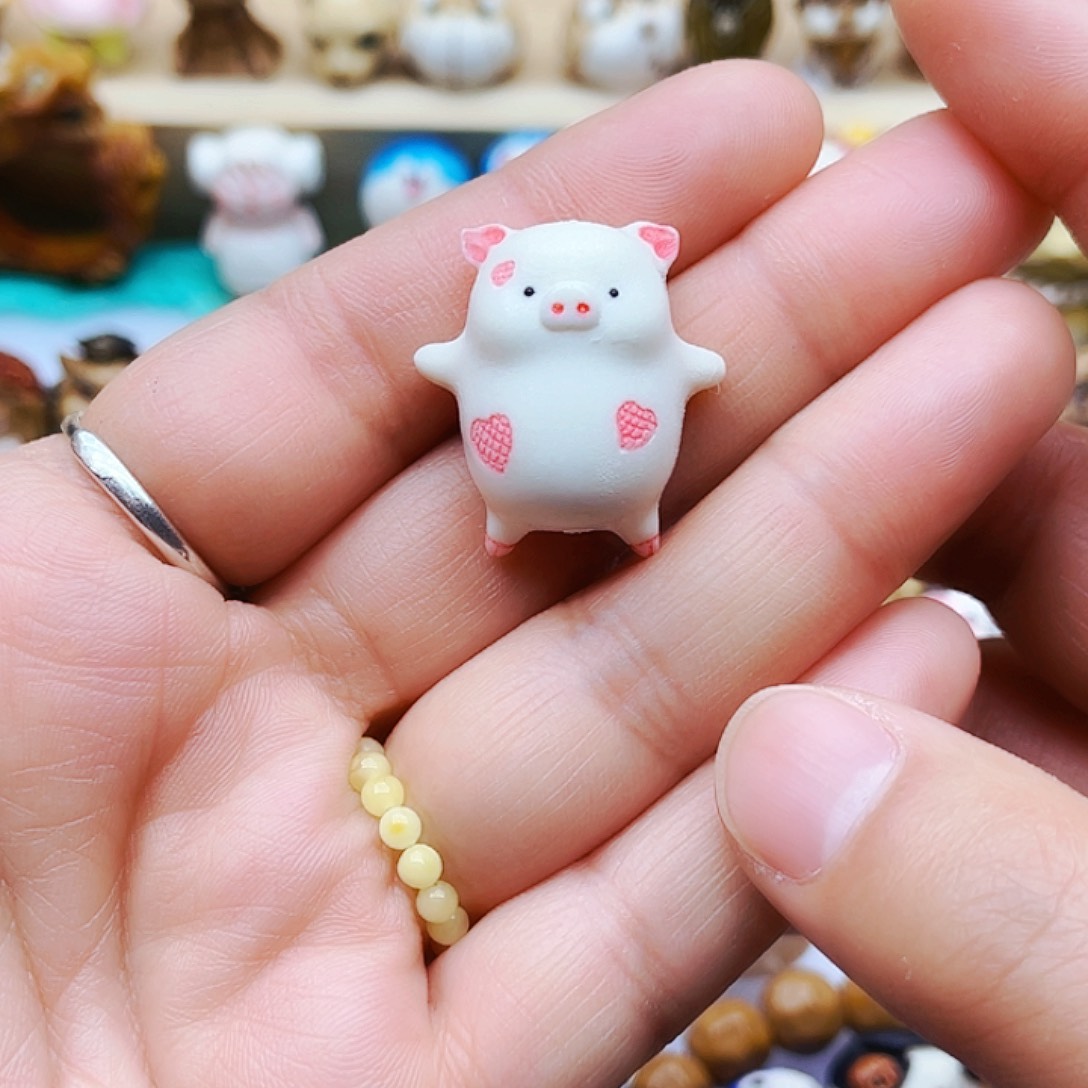 鹿骨手串/手链手工雕刻配饰