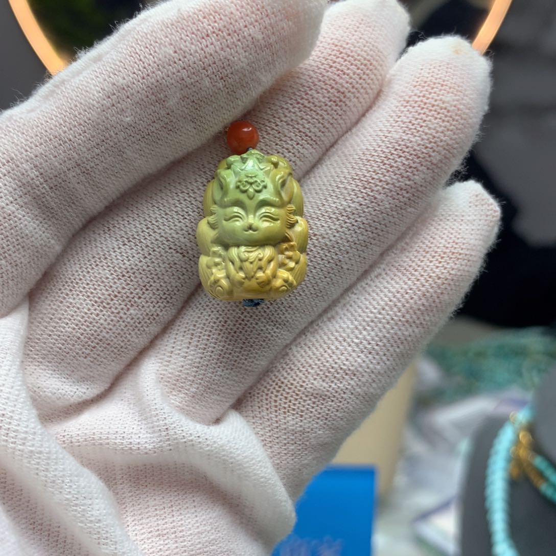 绿松石挂件未镶嵌