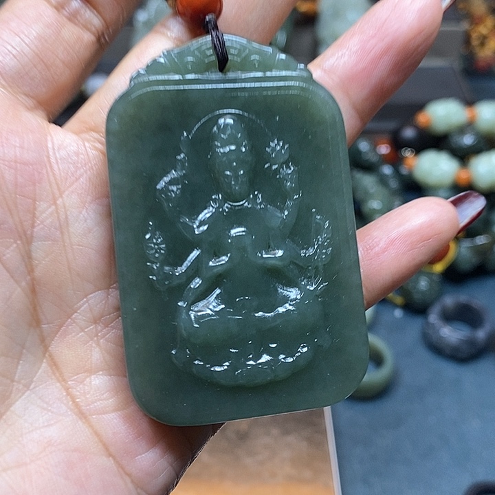 和田玉挂件未镶嵌