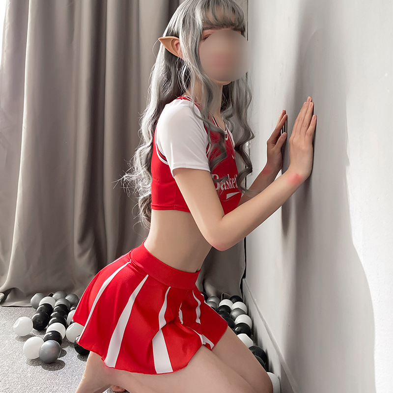 【足球宝贝】性感动感足球宝贝拉拉队韩版队服jk夏季套装运动